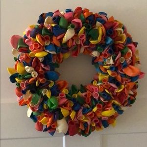 Balloon wreath